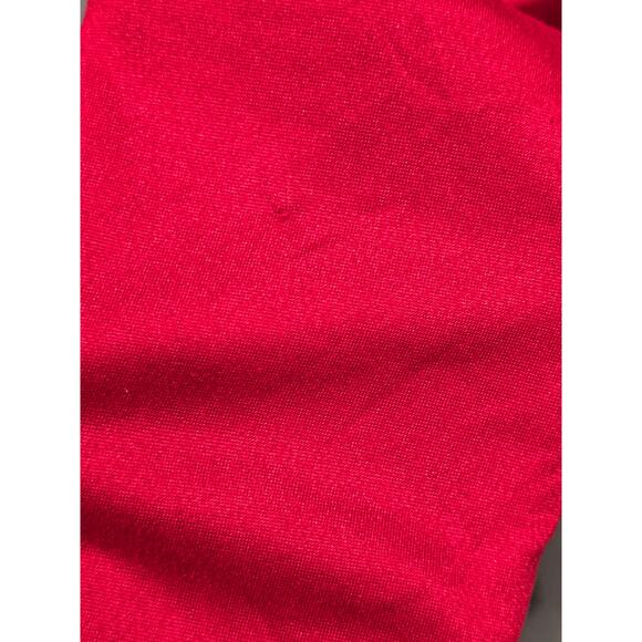 Kate Spade Red " All Dolled Up " Front Pocket Long Sleeve Soft Pajama Shirt Top - Picture 6 of 8